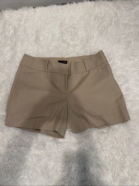 The Limited Beige Tailored Bermuda Shorts